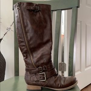 Carlos Santana knee length boots